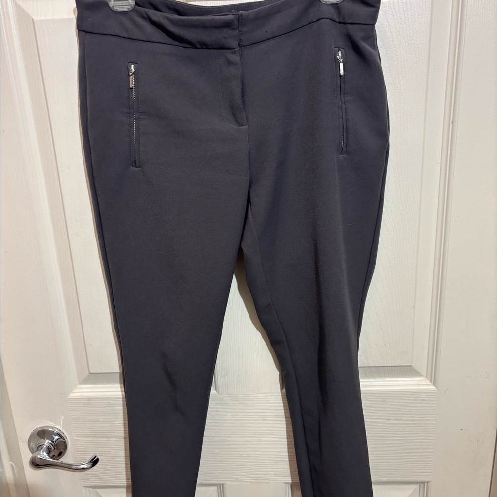 Worthington Charcoal Ankle Pants